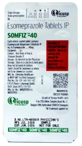 Somfiz 40 Tablet